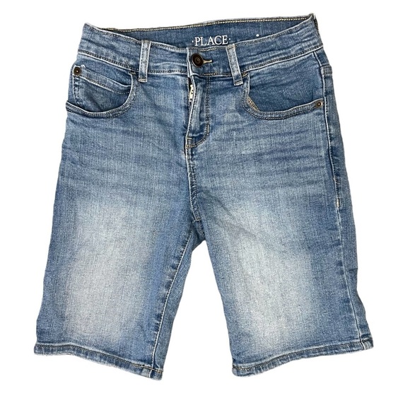 Children’s Place denim bermuda shorts - Picture 1 of 8
